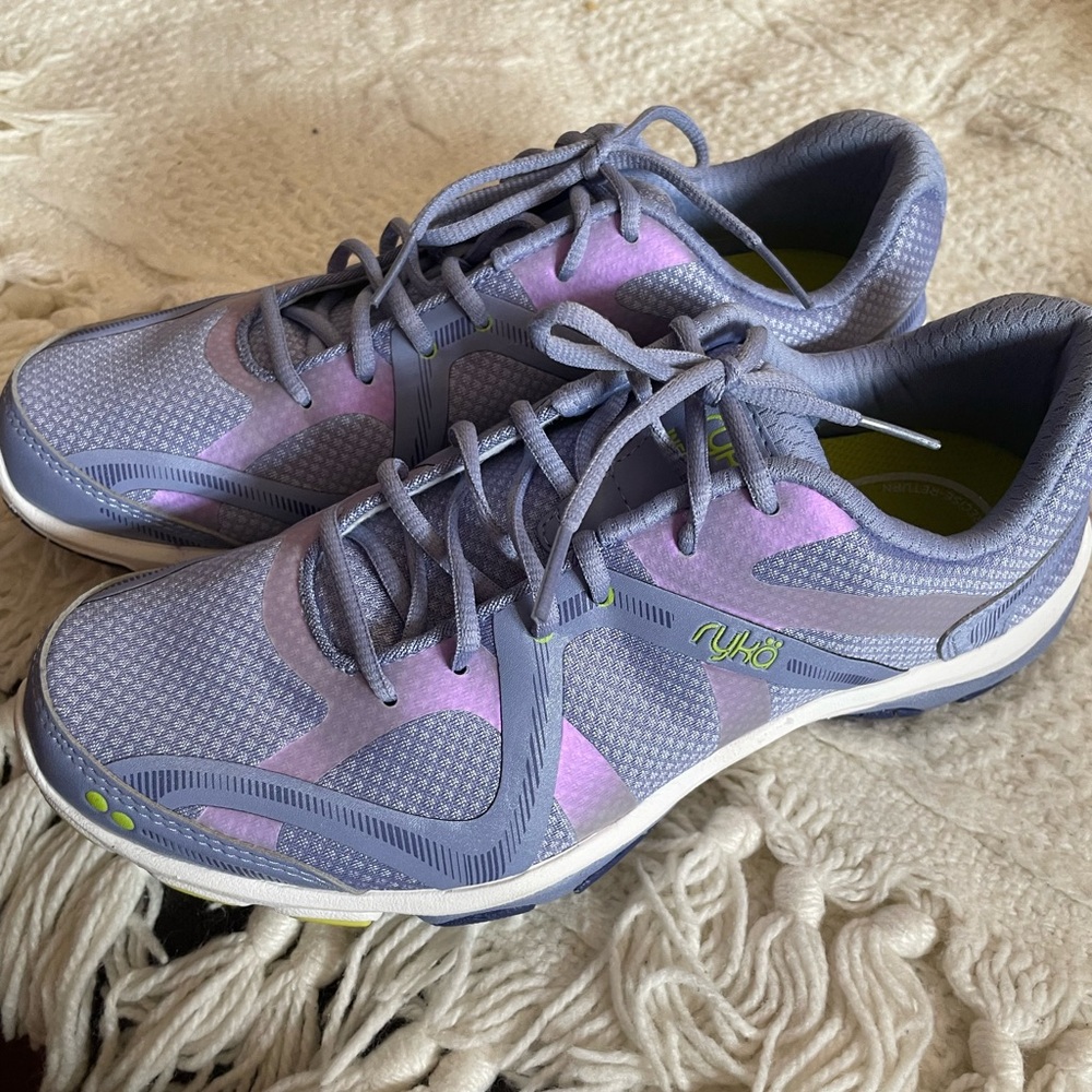 Ryka Women's Lavender and Gray Athletic Sneakers
